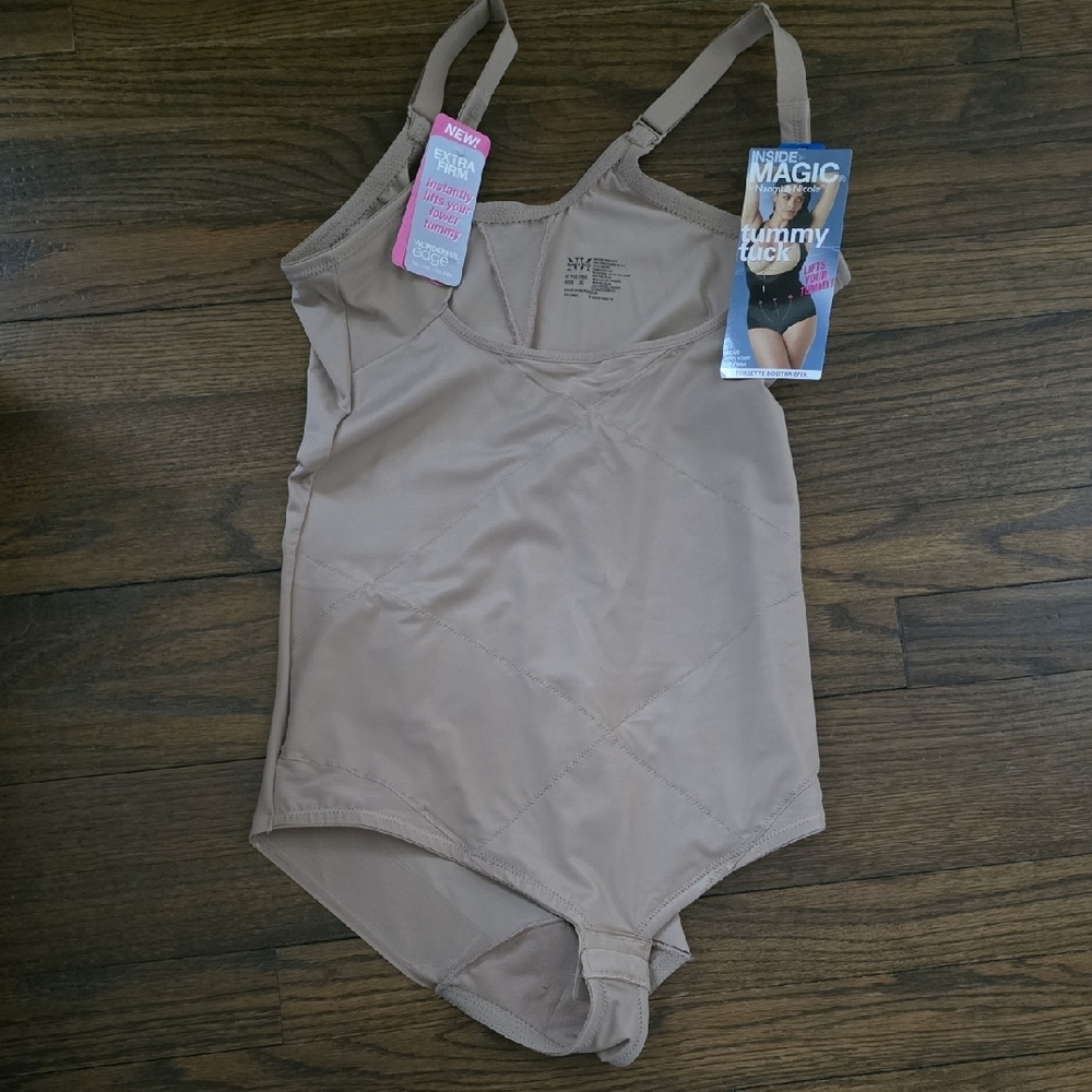 Inside Magic by Naomi & Nicole Tummy Tuck Shapewear - Black - Picture 5 of 7